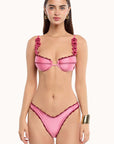 Lily Dusty Pink Bikini Top