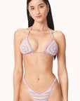 Cuba Lilac Bikini Top
