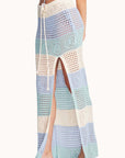 Emma Lightblue Knitted Skirt