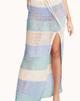 Emma Lightblue Knitted Skirt