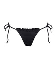 Gaia Black Waffle Bikini Bottom