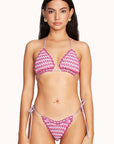 Gigi Lilac Bikini Top