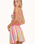 Holly Crochet Cover-Up Crop Top