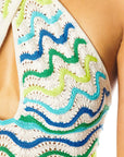 Jade Waves Crochet Top