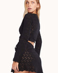 Kaia Black Knitted Top