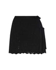 Kaia Black Knitted Skirt
