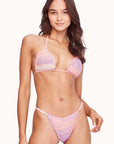 Kendall Pink Bikini Top