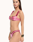 Lily Dusty Pink Bikini Top