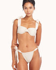 Lina Ivory Bikini Top