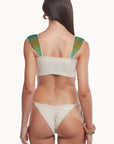 Lucy Green Bikini Top