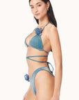 Lulu Teal Bikini Bottom