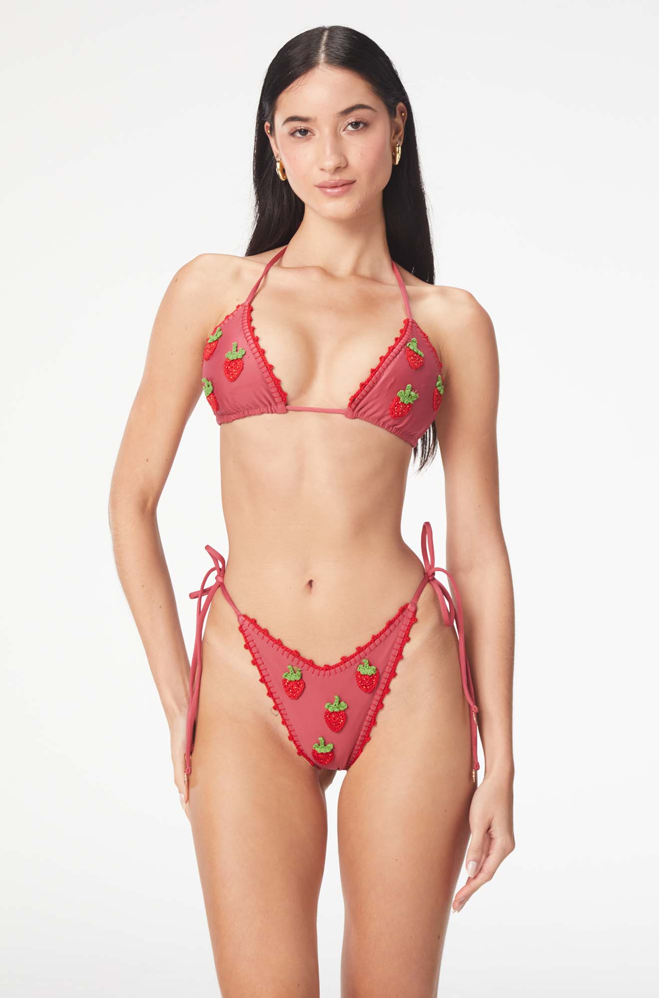 Capittana Meli Strawberry Bikini Top Bikini Market