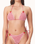 Missy Strawberry Bikini Bottom