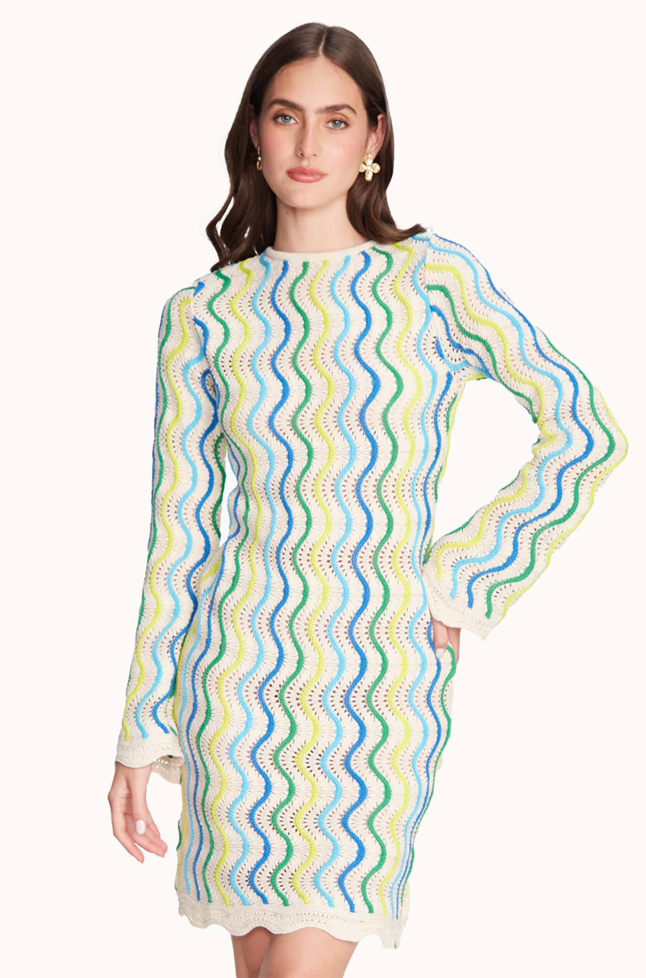 piper mini dress Piper Wavy Mini Dress