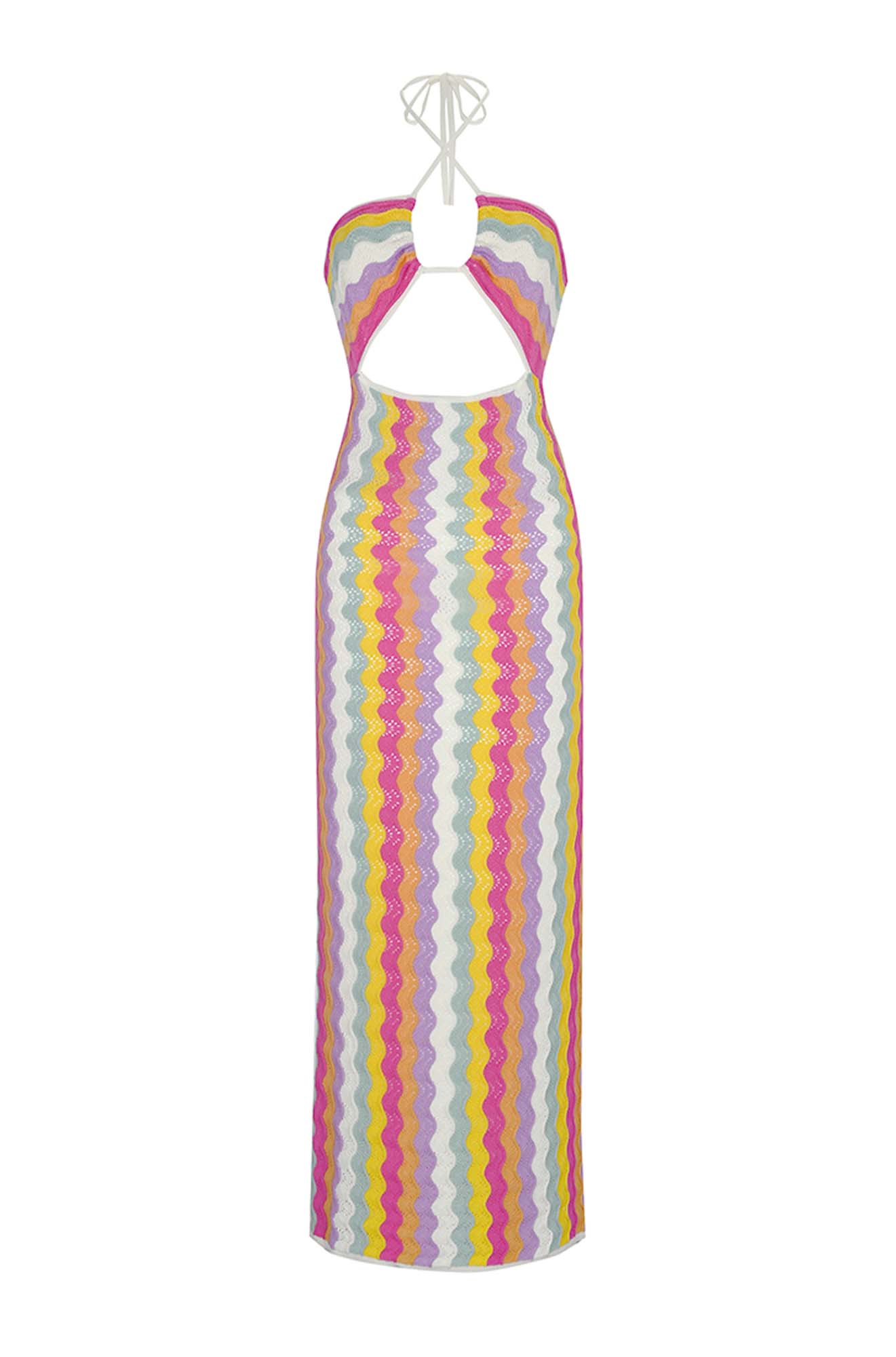 Poppy Multicolor Knit Dress