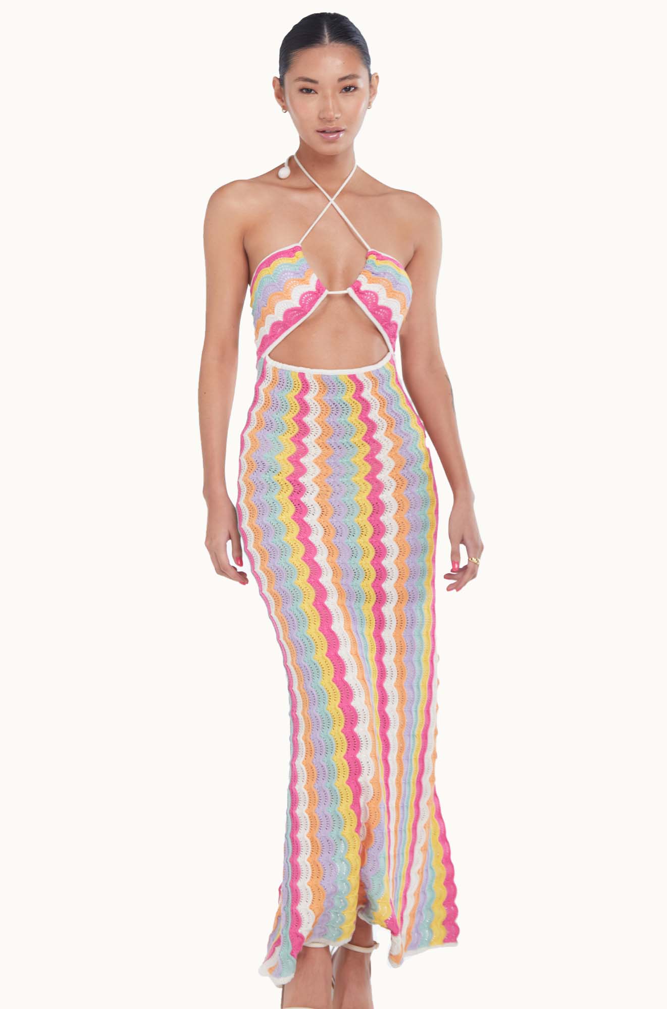 Poppy Multicolor Knit Dress