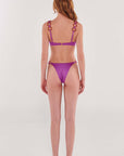 Purple Espresso Bikini Top