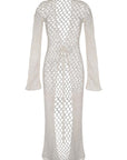 Elki Ivory Crochet Dress