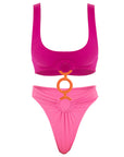 Saudade Swim Pink Cherry One Piece