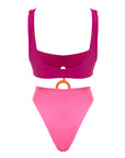 Saudade Swim Pink Cherry One Piece
