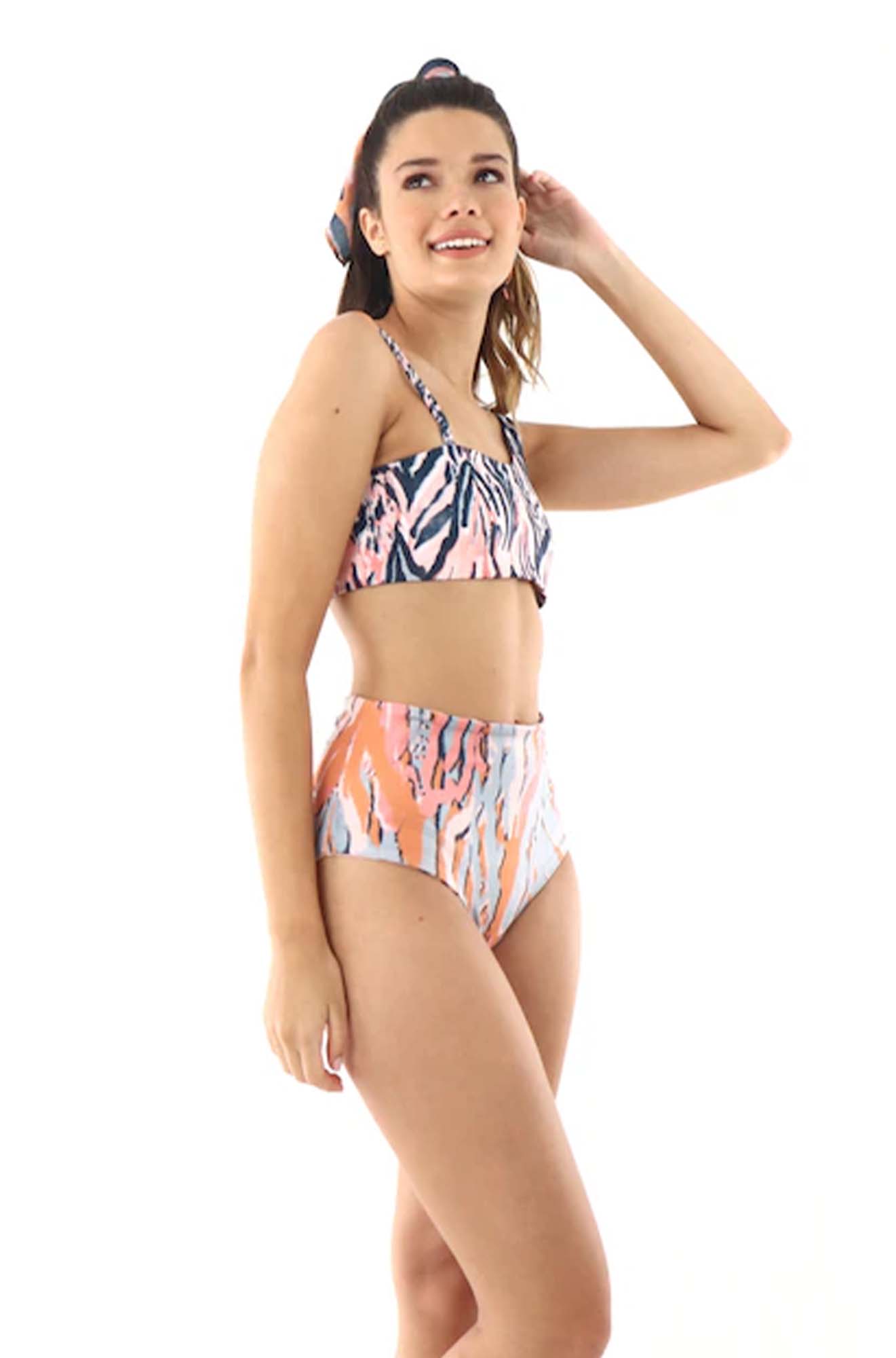 Brana Luisa Asymmetrical Bikini Top