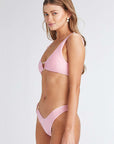 Kelly Pink Bikini Top