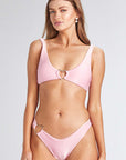 Kelly Pink Bikini Top