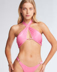 Kim Pink Bikini Top