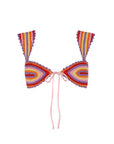 Lucy Multicolor Bikini Top