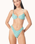 Savanah Mint Bikini Top