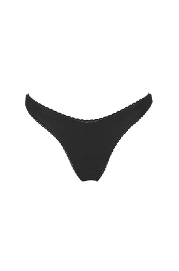 Tania Black Bikini Bottom