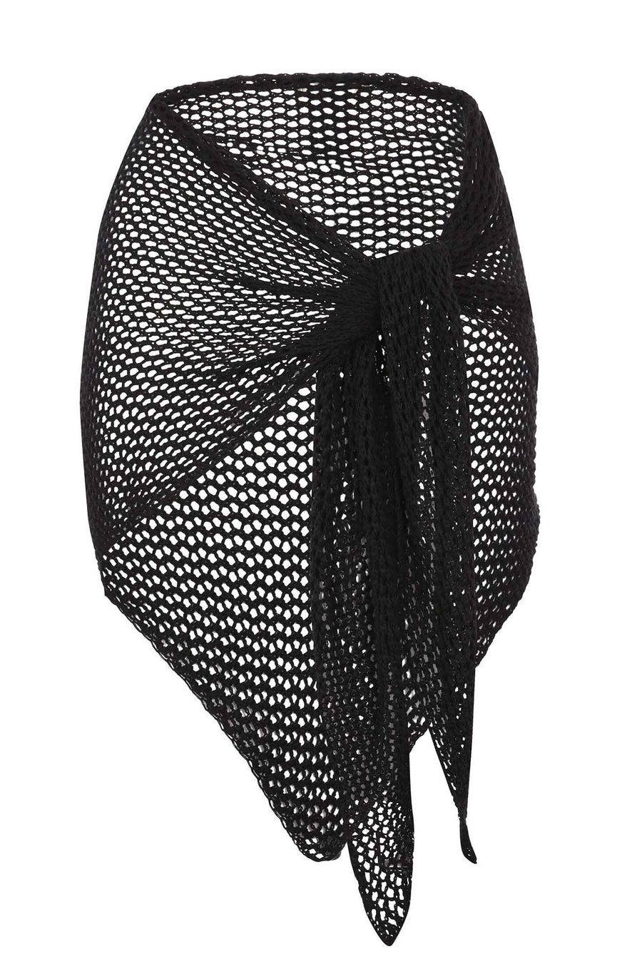 Capittana Crochet Wrap Black