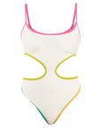 The White Cutout One Piece