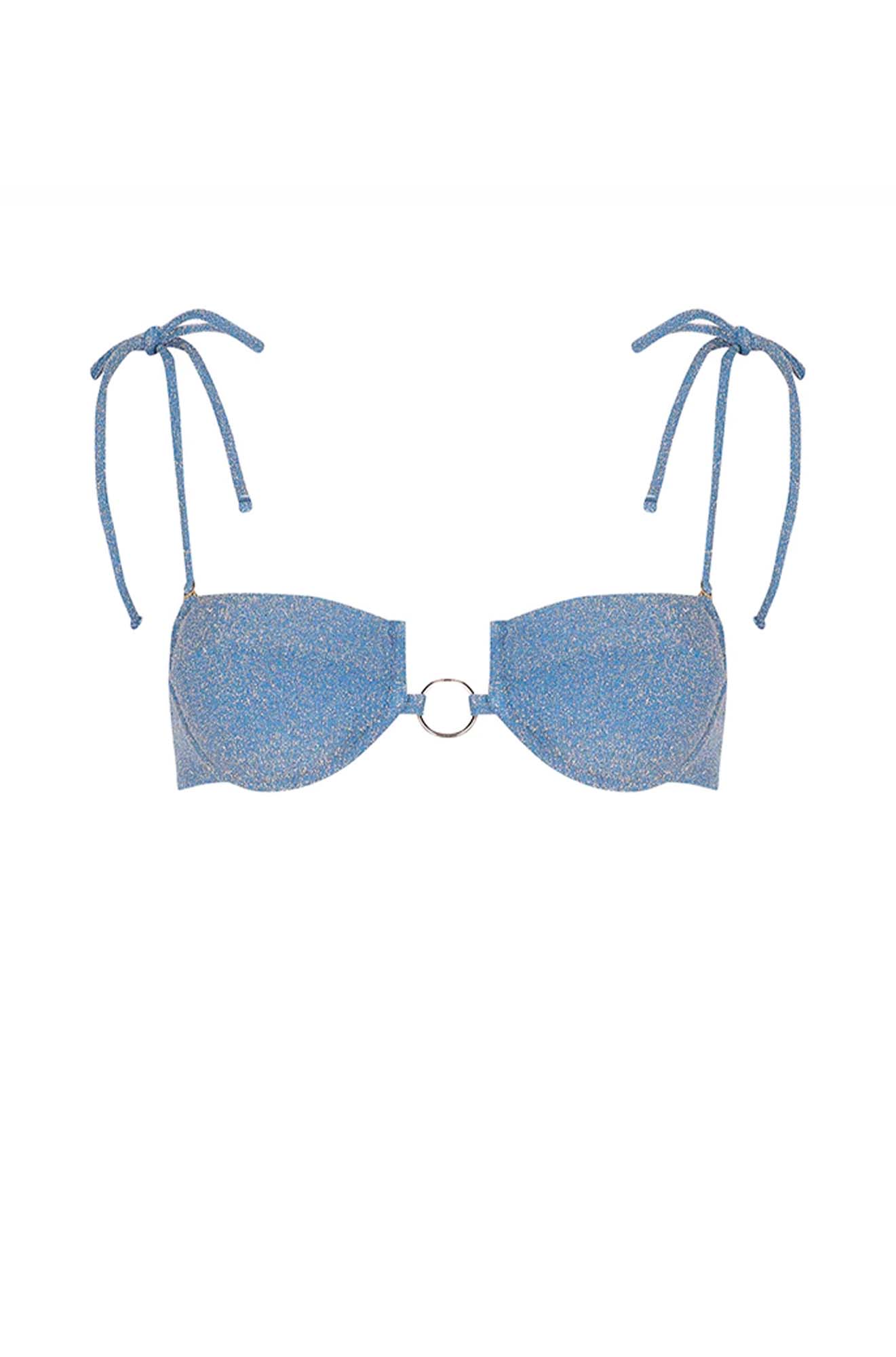 Capittana Kenya Blue Bikini Top