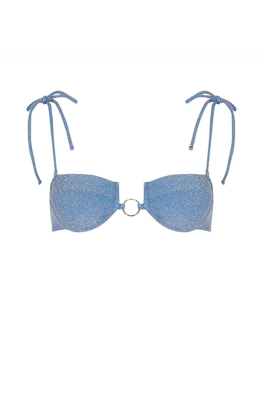 Capittana Kenya Blue Bikini Top